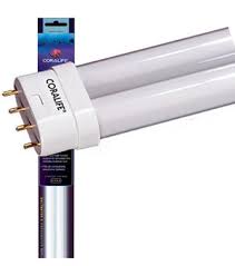 Coralife 24W Actinic Straight Pin Compact Fluorescent Lamp (54332)