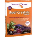 Instant Ocean Reef Crystals Reef Salt for 50 Gallons for Aquariums