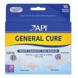 API General Cure Freshwater and Saltwater Fish Powder Medication 10-Count Box