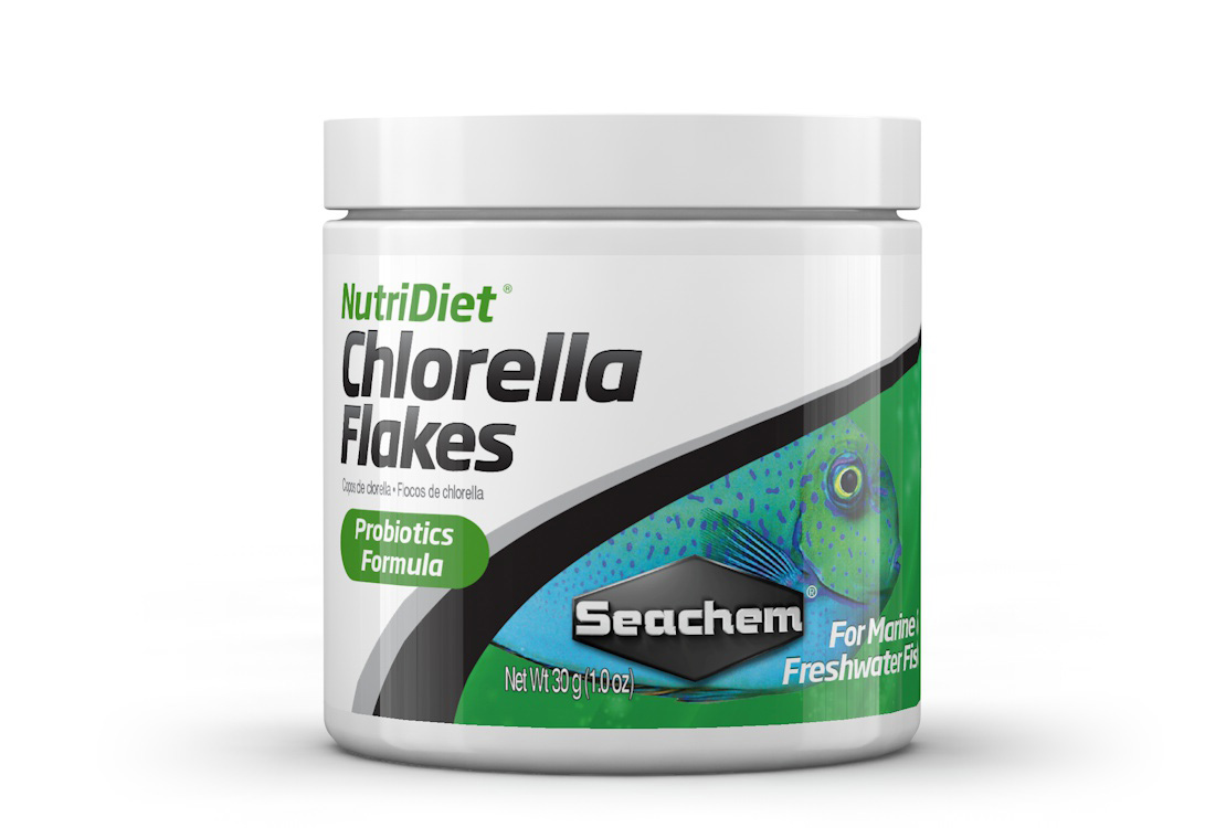 Seachem Nutridiet Chlorella Fish Flakes Probiotic Formula 15g