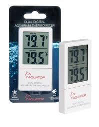 Aquatop DTG-25 External Digital Thermometer with Dual Temperature Display