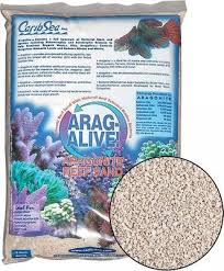 Carib Sea ARAG-ALive! Live Arganite Reef Sand Aquarium Substrate lb